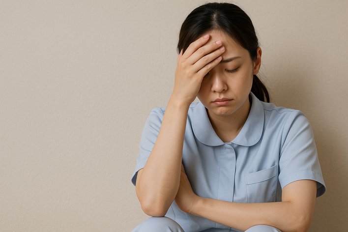 20代看護師が転職に失敗している様子