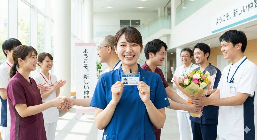 看護師転職成功
