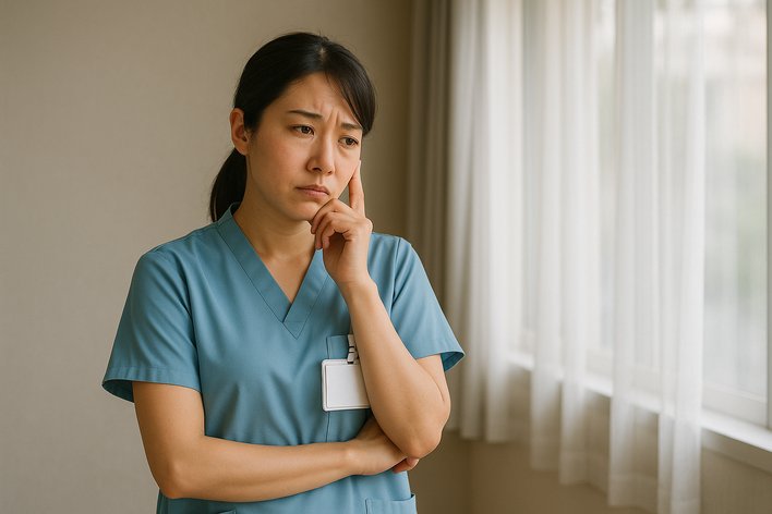 転職を考えている看護師